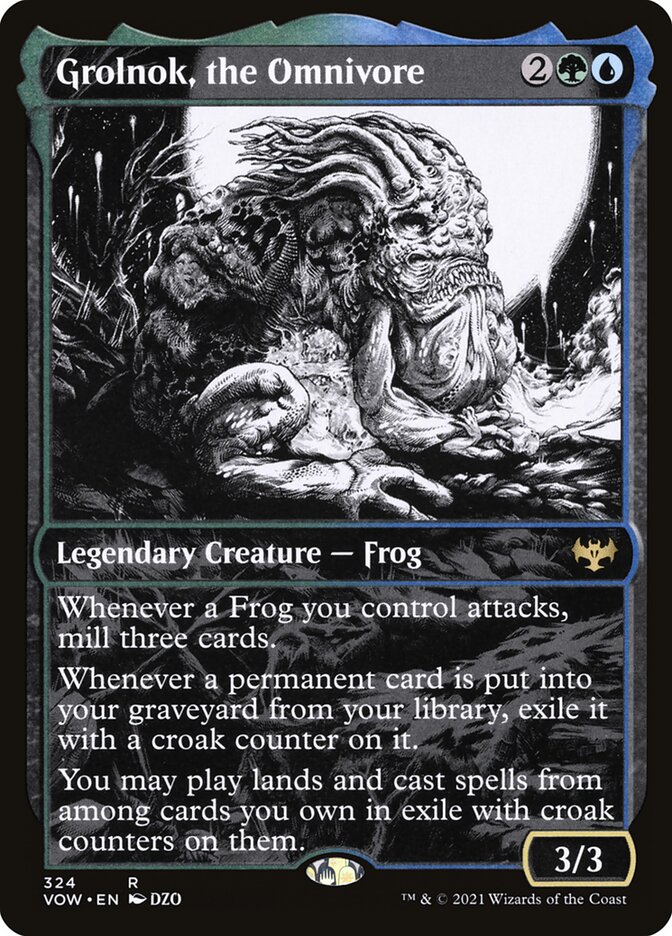 Grolnok, o Onívoro / Grolnok, the Omnivore - Magic: The Gathering - MoxLand