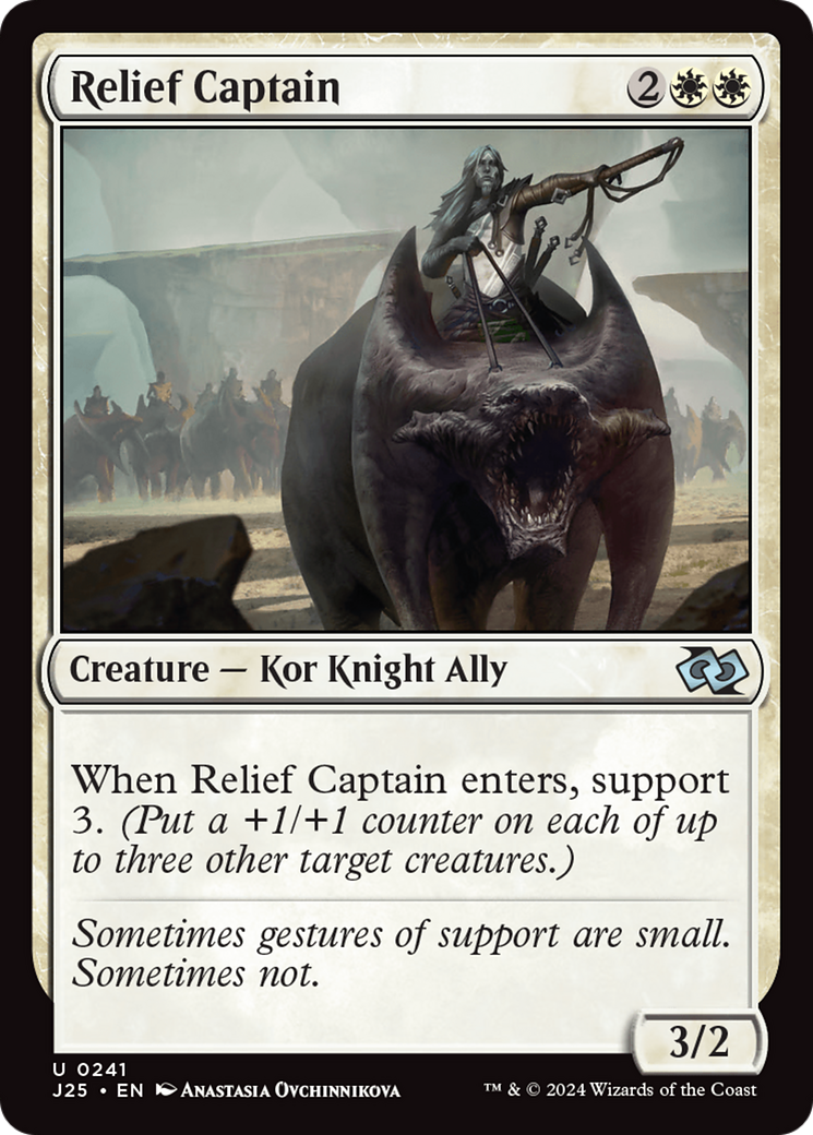 Capitão do Socorro / Relief Captain - Magic: The Gathering - MoxLand