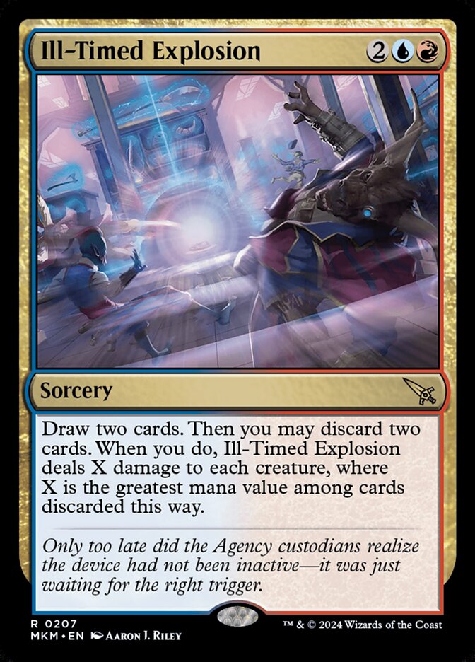 Explosão Mal Sincronizada / Ill-Timed Explosion - Magic: The Gathering - MoxLand
