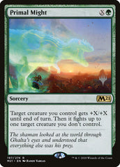 Força Primal / Primal Might - Magic: The Gathering - MoxLand