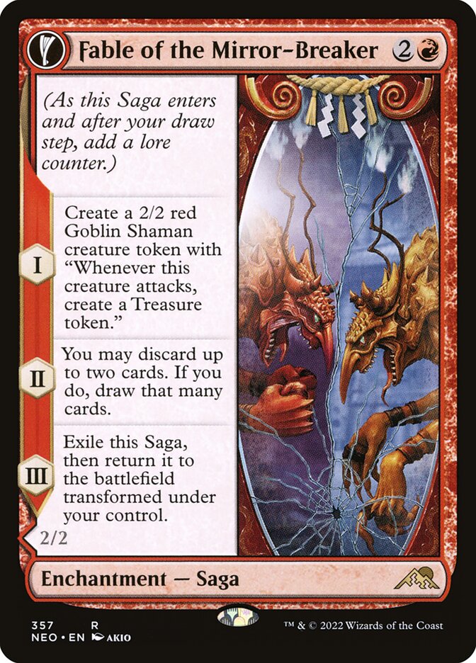 Fábula do Quebrador de Espelhos / Fable of the Mirror-Breaker - Magic: The Gathering - MoxLand