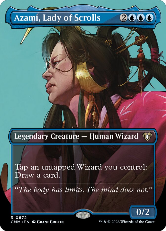 Azami, Dama dos Pergaminhos / Azami, Lady of Scrolls - Magic: The Gathering - MoxLand