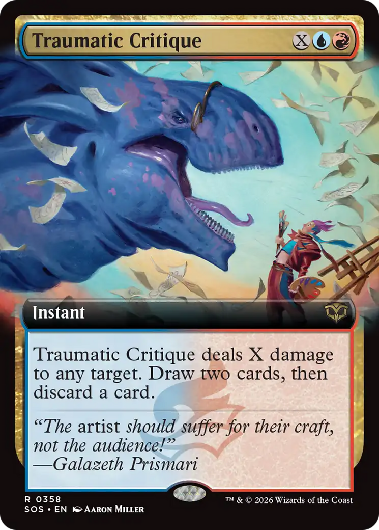 Traumatic Critique - Magic: The Gathering - MoxLand