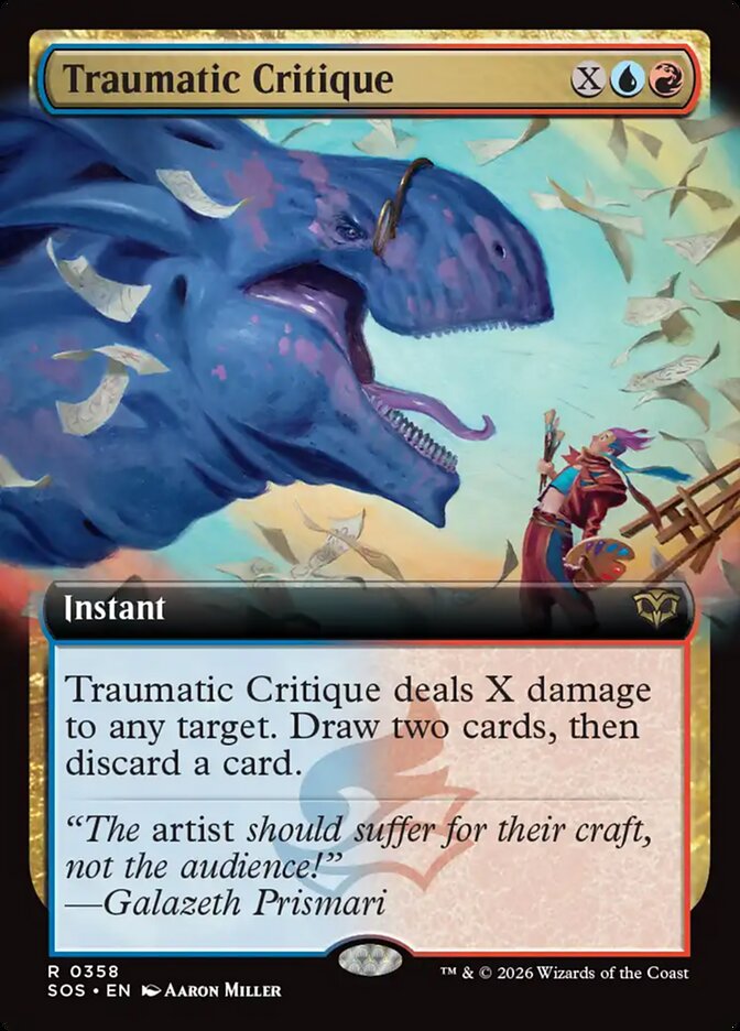 Traumatic Critique - Magic: The Gathering - MoxLand