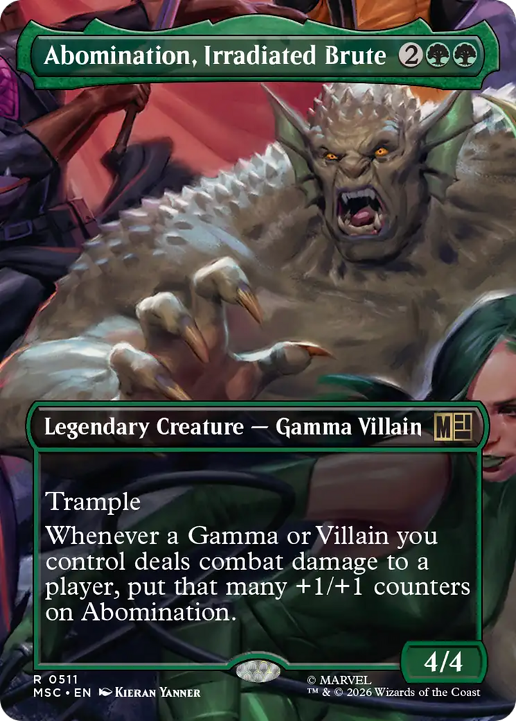 Abomination, Irradiated Brute - Magic: The Gathering - MoxLand