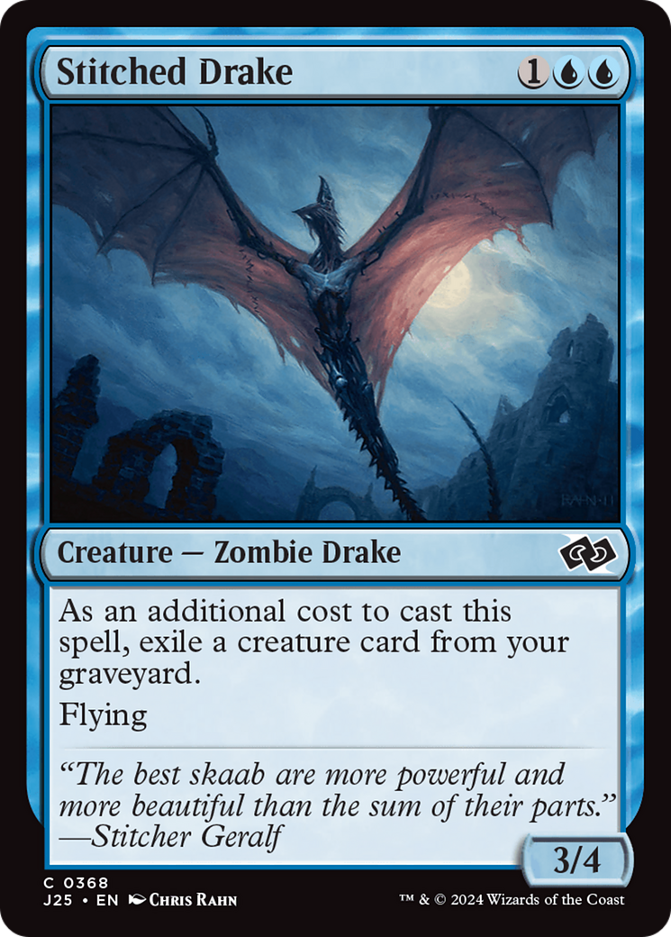 Dragonete Suturado / Stitched Drake - Magic: The Gathering - MoxLand