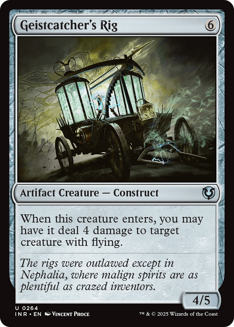 Carroça do Caçador de Geists / Geistcatcher's Rig - Magic: The Gathering - MoxLand