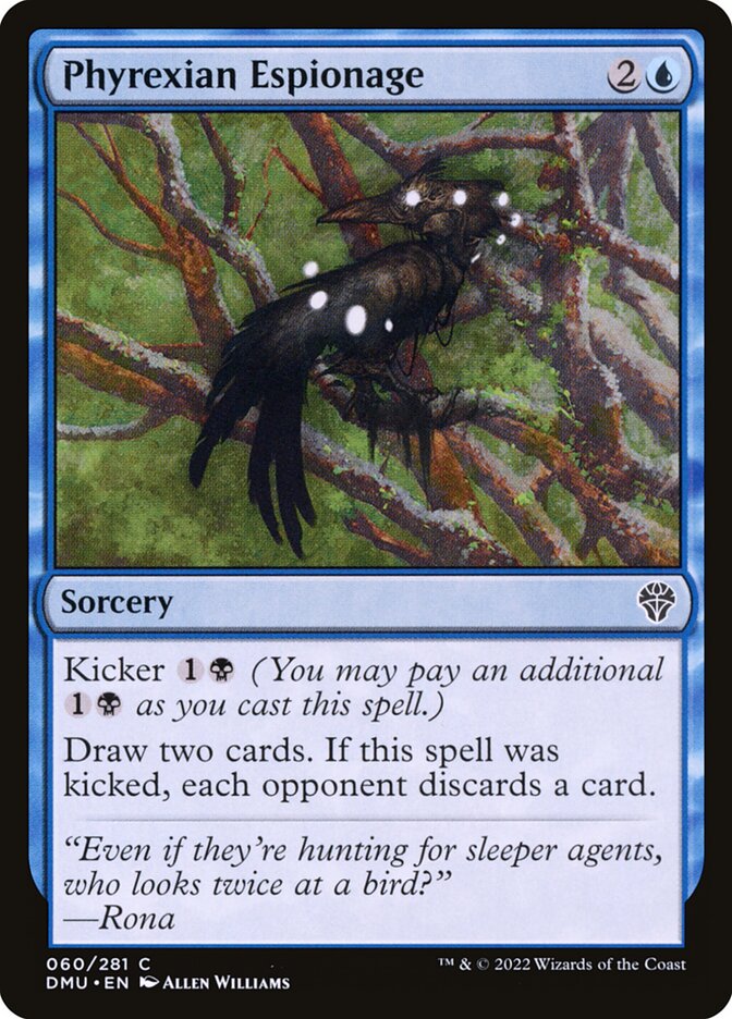 Espionagem Phyrexiana / Phyrexian Espionage - Magic: The Gathering - MoxLand