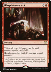 Ato Blasfemo / Blasphemous Act - Magic: The Gathering - MoxLand