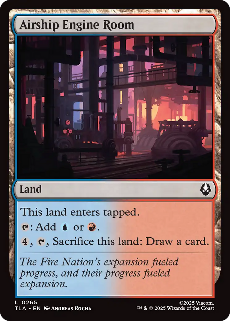 Sala de Máquinas do Dirigível / Airship Engine Room - Magic: The Gathering - MoxLand
