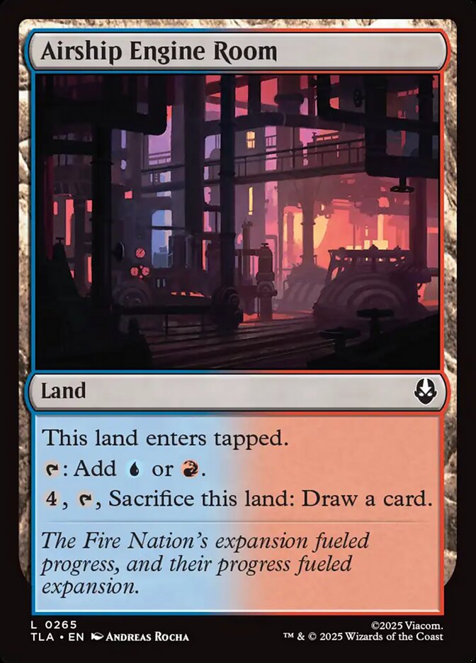 Sala de Máquinas do Dirigível / Airship Engine Room - Magic: The Gathering - MoxLand