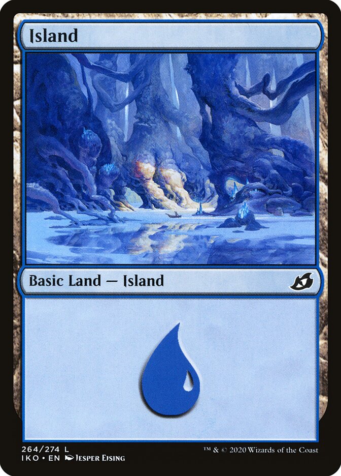 Ilha / Island - Magic: The Gathering - MoxLand