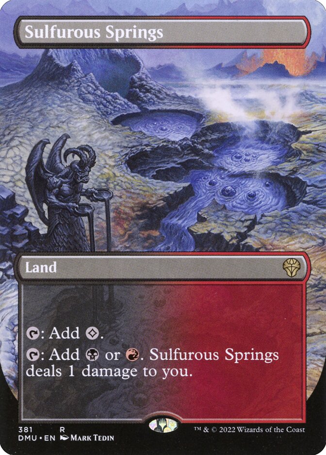 Fontes Sulfurosas / Sulfurous Springs - Magic: The Gathering - MoxLand