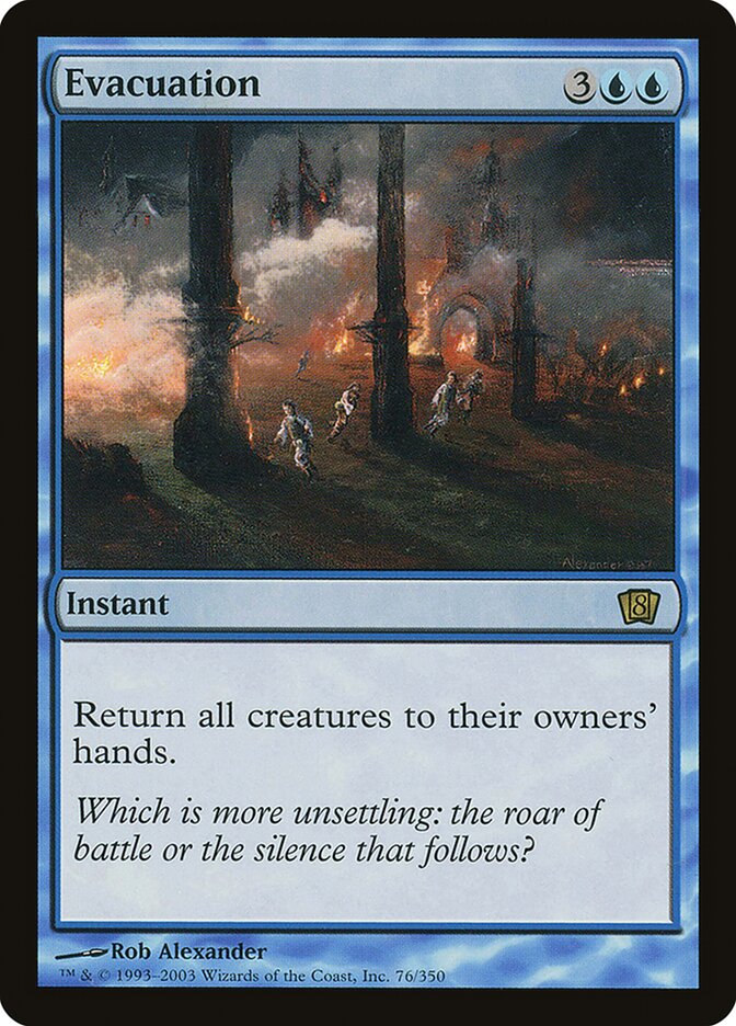Evacuação / Evacuation - Magic: The Gathering - MoxLand