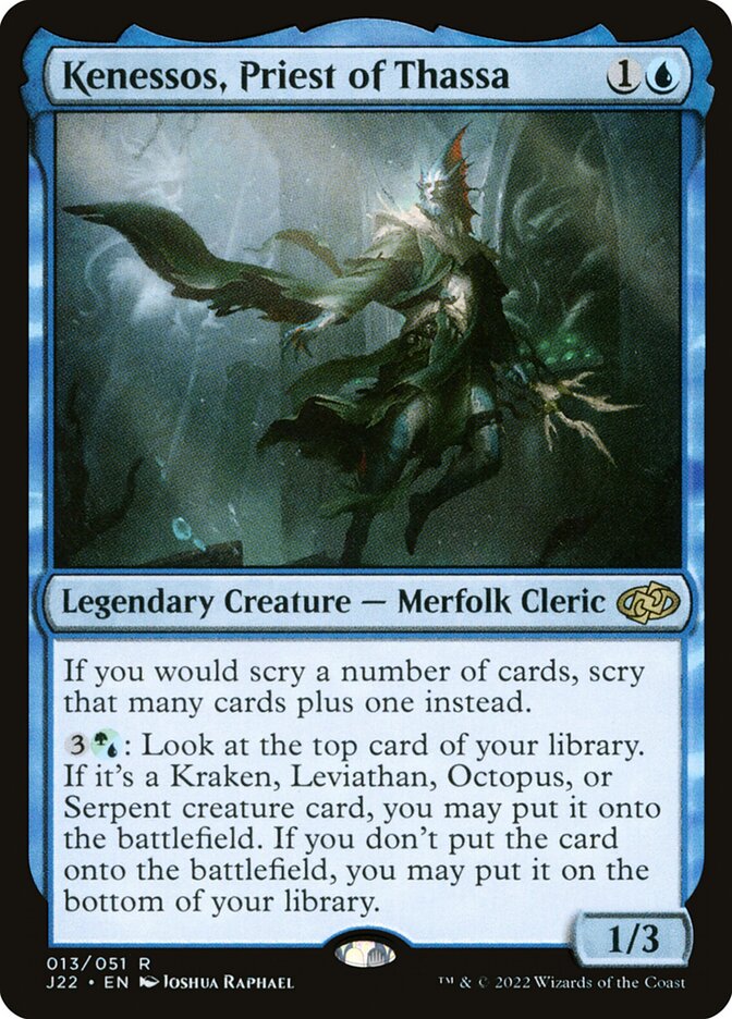 Kenessos, Priest of Thassa - Magic: The Gathering - MoxLand