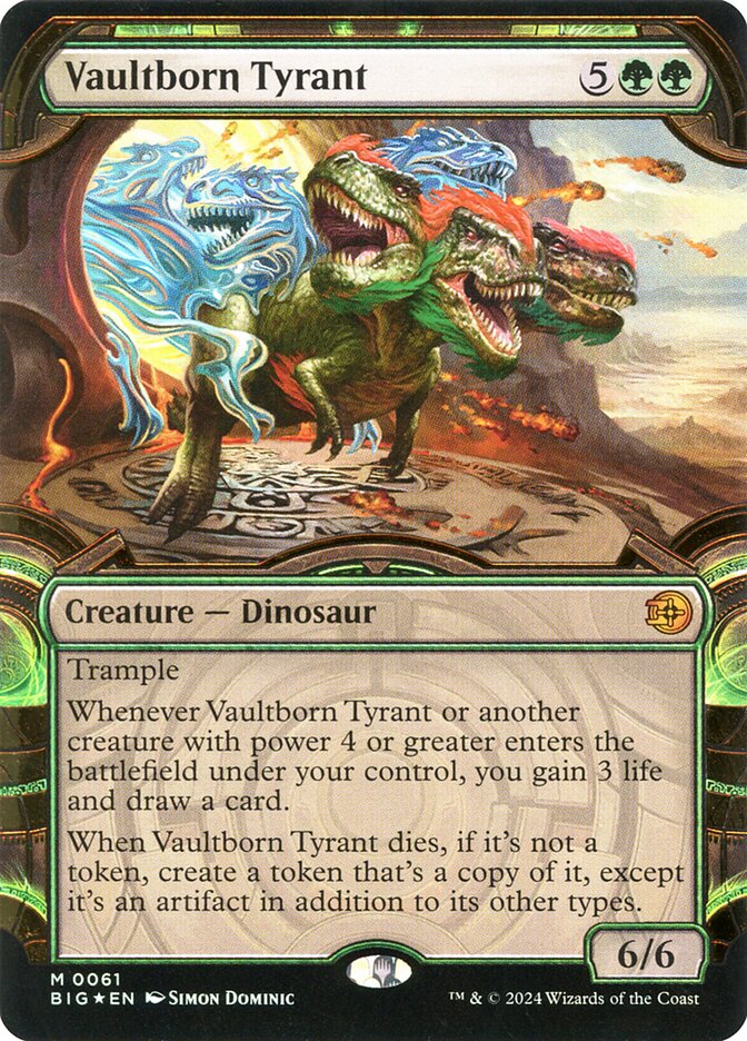Tirano Cofregênito / Vaultborn Tyrant - Magic: The Gathering - MoxLand