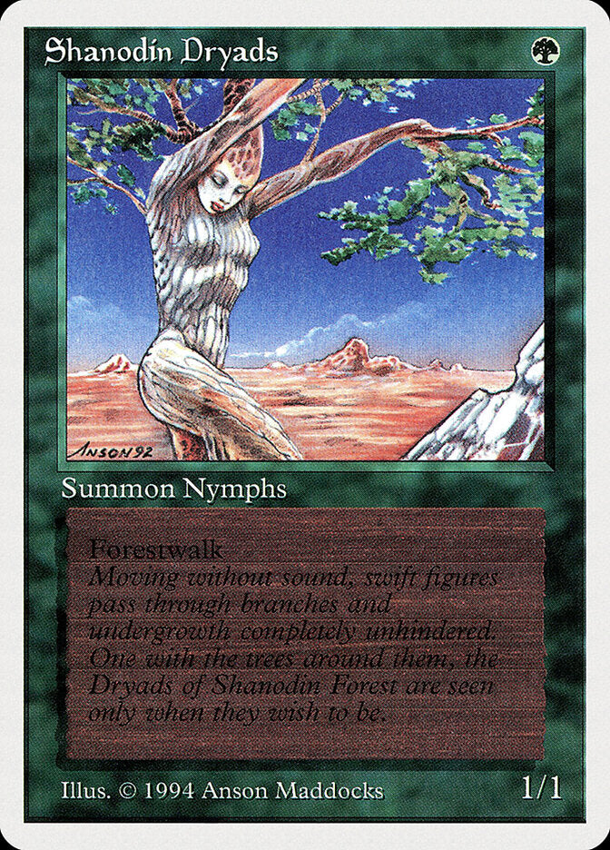 Dríades Shanodin / Shanodin Dryads - Magic: The Gathering - MoxLand