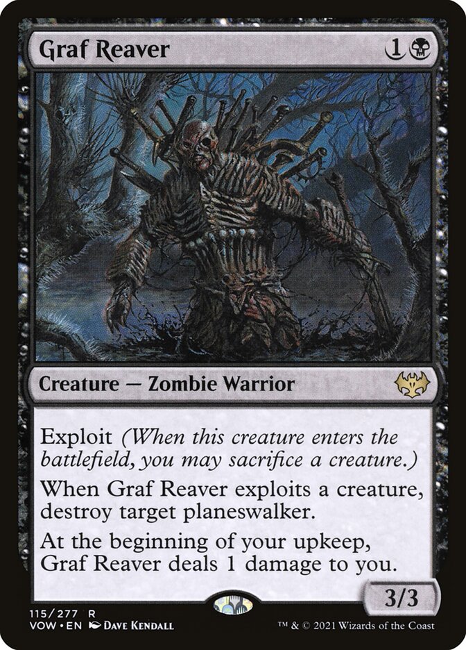 Despojador do Cemitério / Graf Reaver - Magic: The Gathering - MoxLand