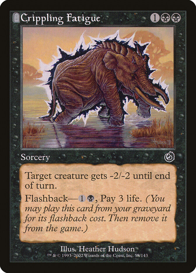 Fadiga Incapacitante / Crippling Fatigue - Magic: The Gathering - MoxLand