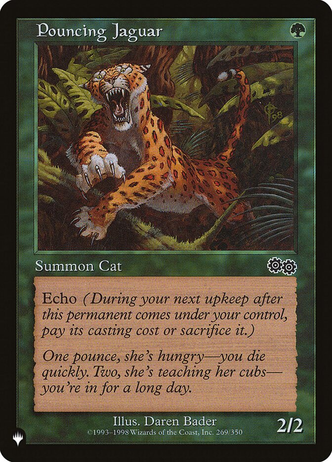 Jaguar Rabaz / Pouncing Jaguar - Magic: The Gathering - MoxLand
