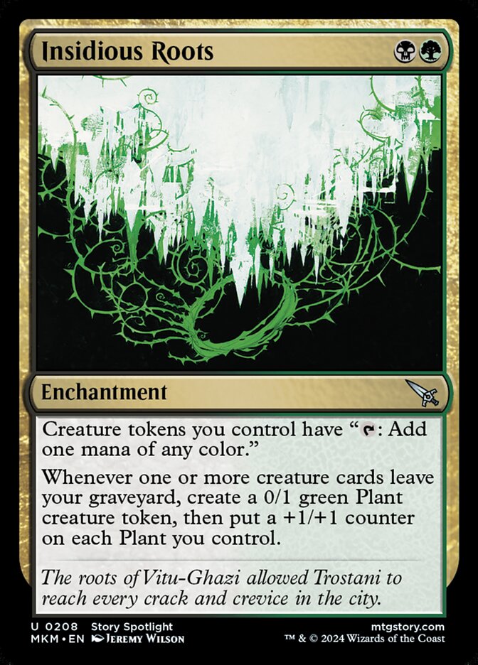 Raízes Insidiosas / Insidious Roots - Magic: The Gathering - MoxLand
