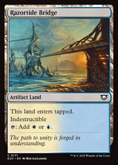 Ponte de Marcortante / Razortide Bridge - Magic: The Gathering - MoxLand