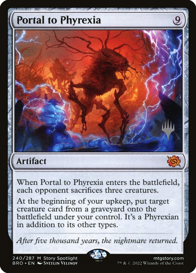 Portal para Phyrexia / Portal to Phyrexia - Magic: The Gathering - MoxLand