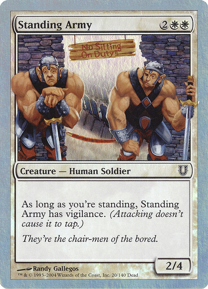 Standing Army - Magic: The Gathering - MoxLand