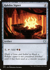 Sinete Rakdos / Rakdos Signet - Magic: The Gathering - MoxLand
