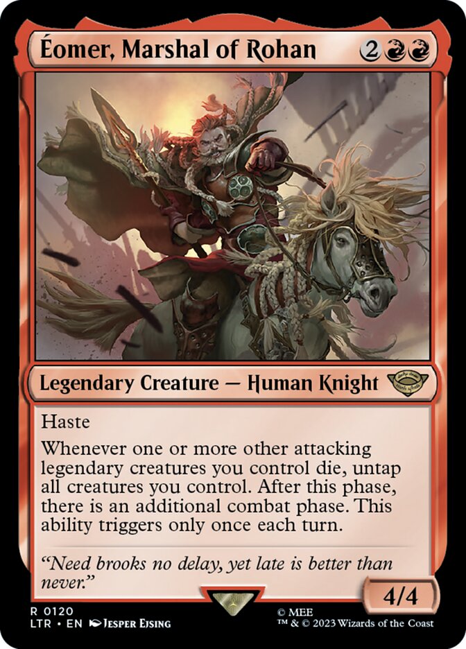Éomer, Marechal de Rohan / Éomer, Marshal of Rohan - Magic: The Gathering - MoxLand