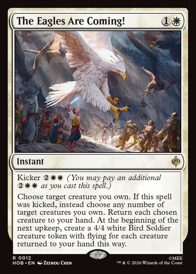 The Eagles Are Coming!