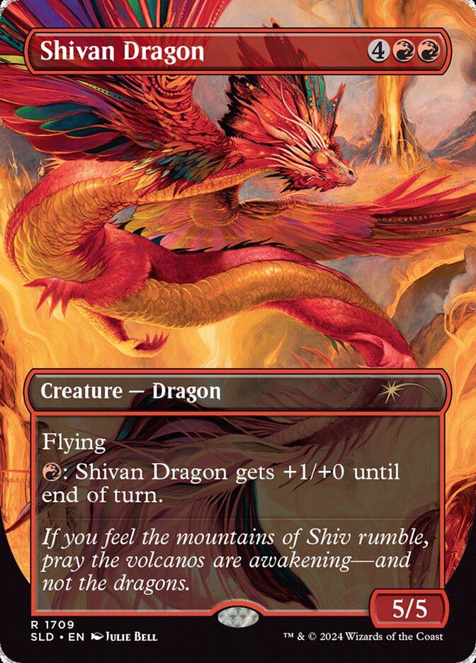 Dragão de Shiv / Shivan Dragon - Magic: The Gathering - MoxLand