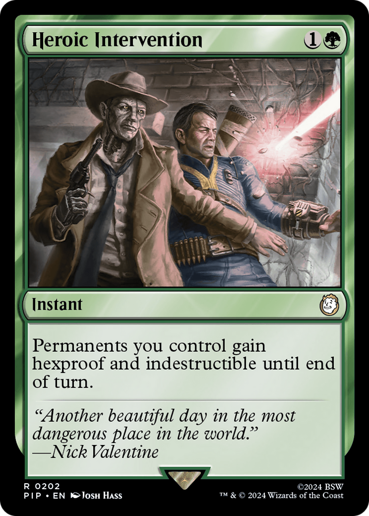 Intervenção Heroica / Heroic Intervention - Magic: The Gathering - MoxLand