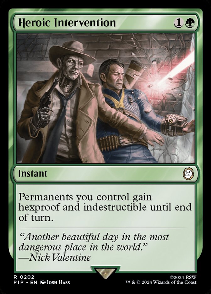 Intervenção Heroica / Heroic Intervention - Magic: The Gathering - MoxLand