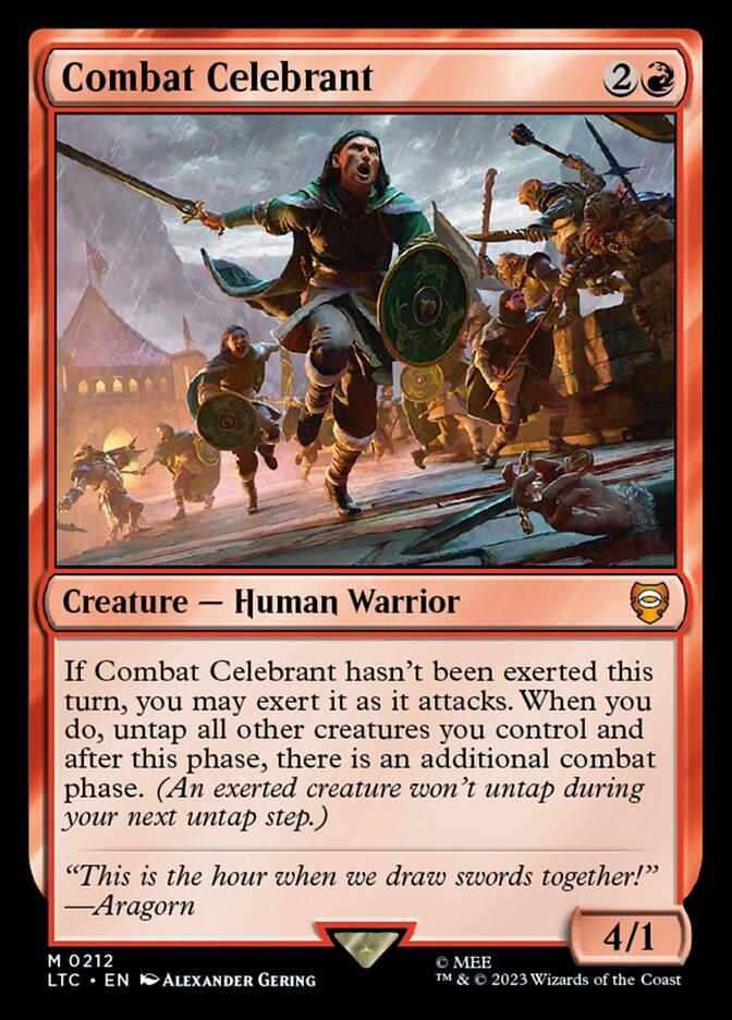 Celebrante do Combate / Combat Celebrant - Magic: The Gathering - MoxLand