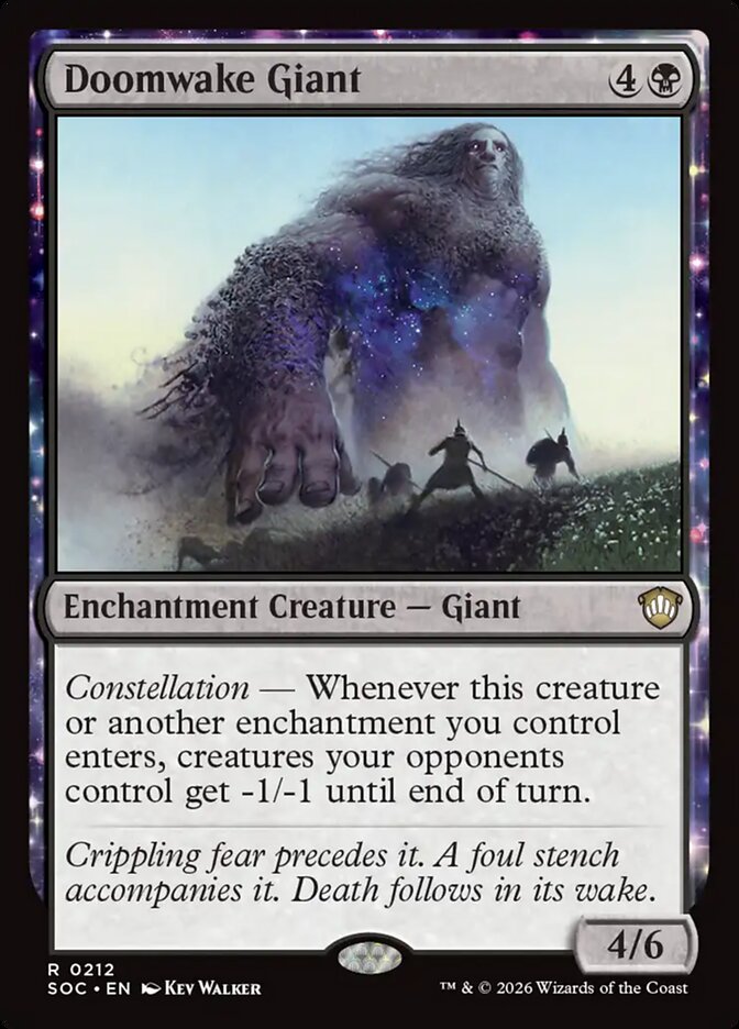 Gigante do Rastro Funesto / Doomwake Giant - Magic: The Gathering - MoxLand