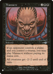 Massacre - Magic: The Gathering - MoxLand