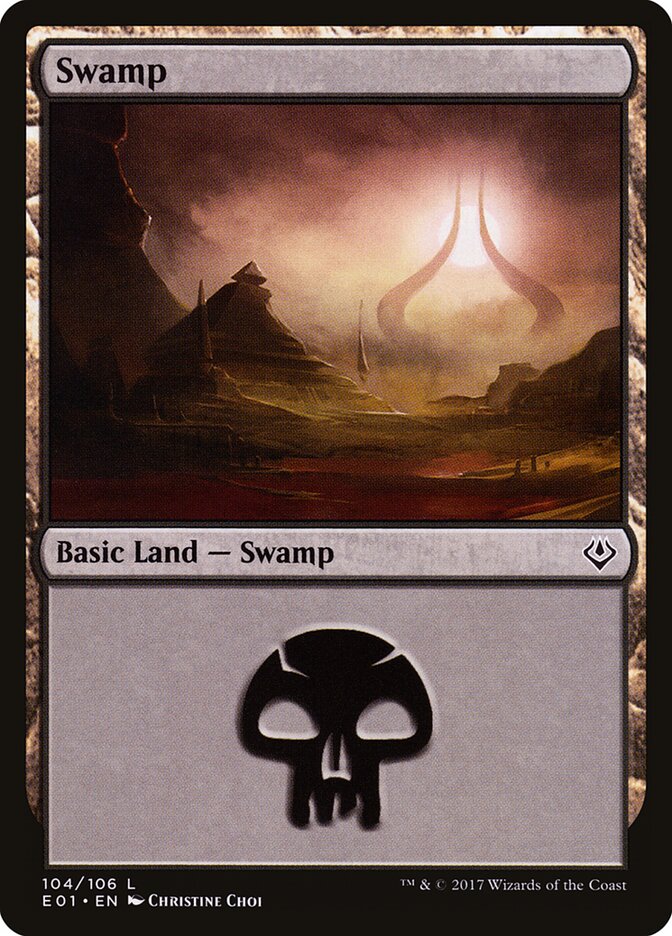 Pântano / Swamp - Magic: The Gathering - MoxLand