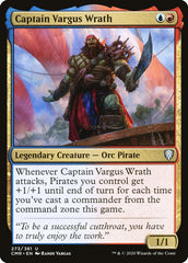 Capitão Vargus Ira / Captain Vargus Wrath - Magic: The Gathering - MoxLand