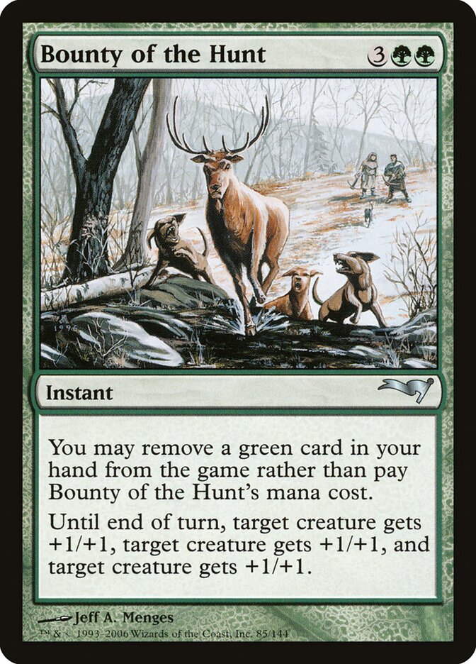 Recompensa da Caçada / Bounty of the Hunt - Magic: The Gathering - MoxLand