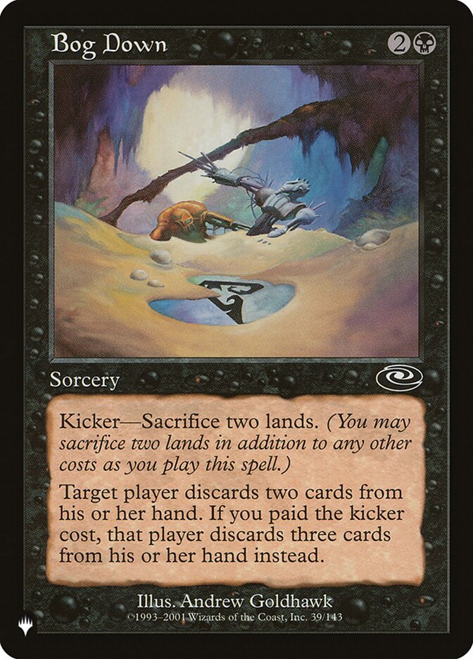 Atolar / Bog Down - Magic: The Gathering - MoxLand