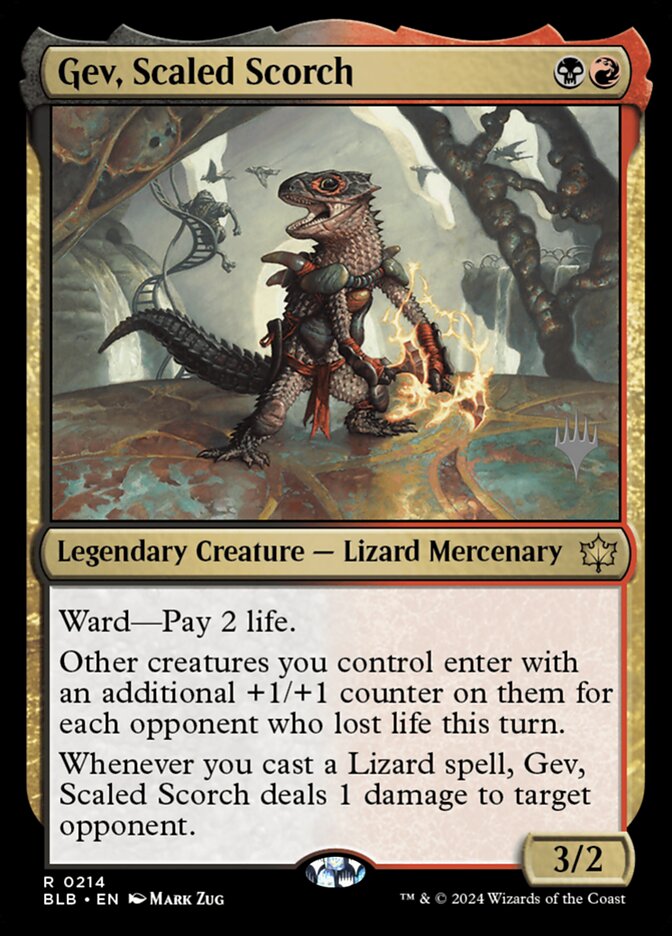 Gev, Scaled Scorch - Magic: The Gathering - MoxLand