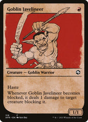 Zagaieiro Goblin / Goblin Javelineer - Magic: The Gathering - MoxLand