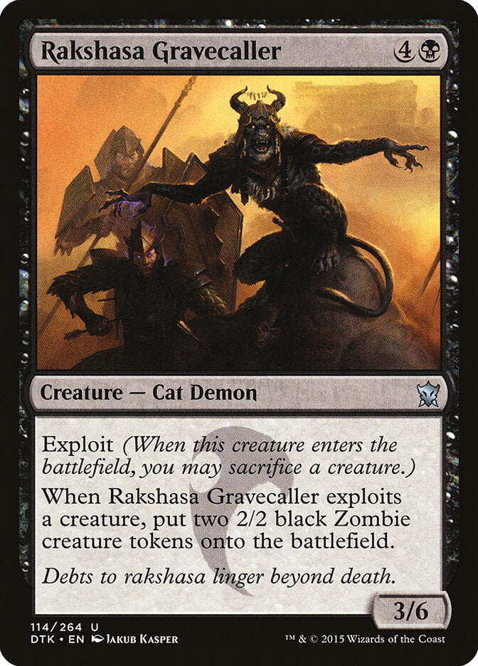 Evocador de Túmulos Rakshasa / Rakshasa Gravecaller - Magic: The Gathering - MoxLand