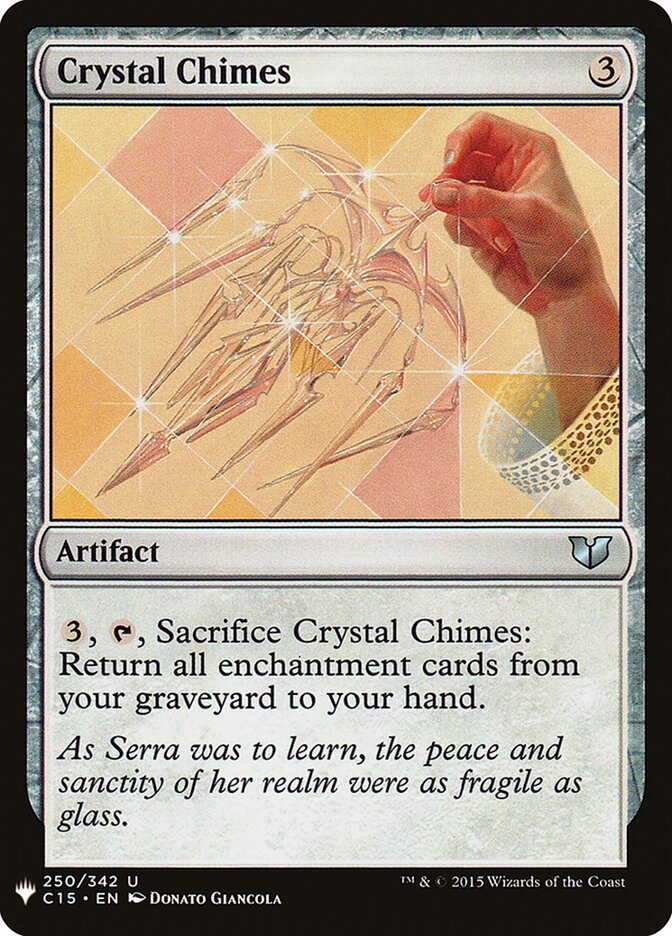 Sineta de Cristal / Crystal Chimes - Magic: The Gathering - MoxLand