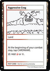 Aggressive Crag - Magic: The Gathering - MoxLand