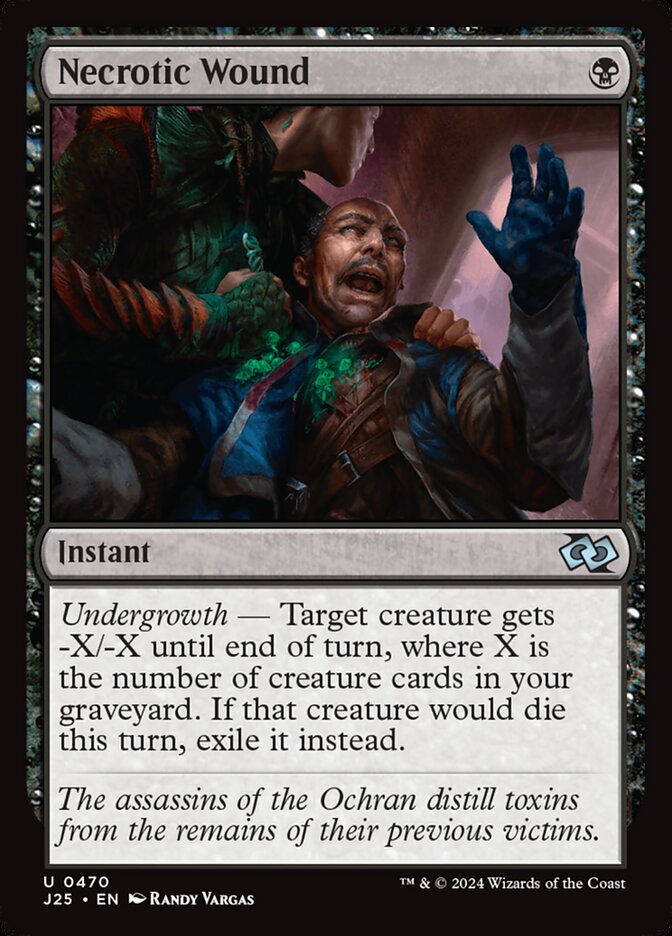 Ferida Necrótica / Necrotic Wound - Magic: The Gathering - MoxLand