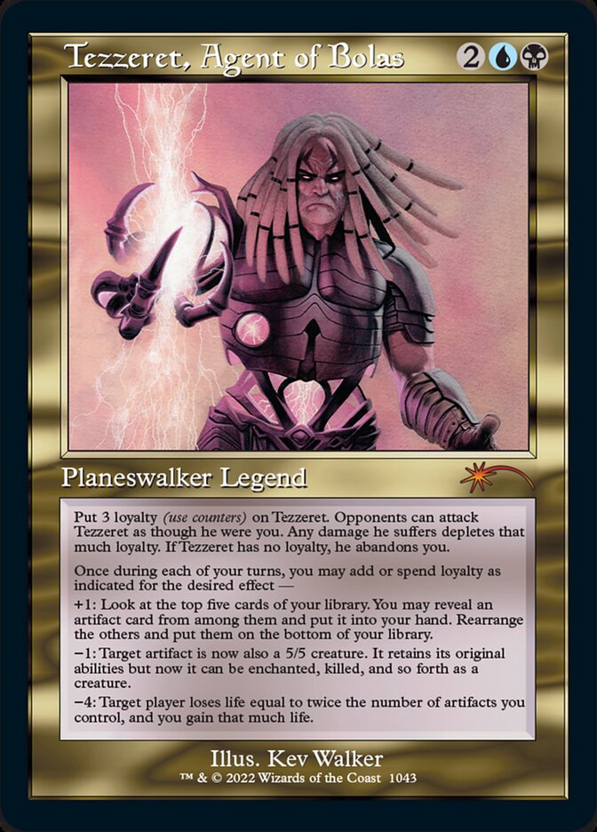 Tezzeret, Agente de Nicol Bolas / Tezzeret, Agent of Bolas - Magic: The Gathering - MoxLand