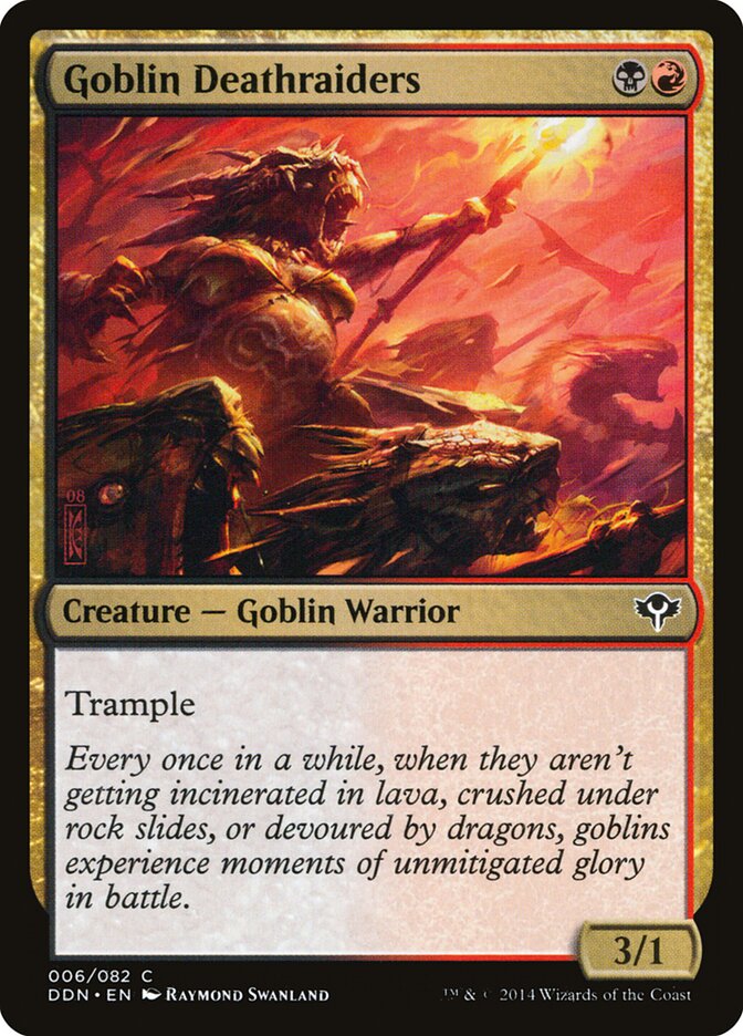 Atacantes Letais Goblin / Goblin Deathraiders - Magic: The Gathering - MoxLand