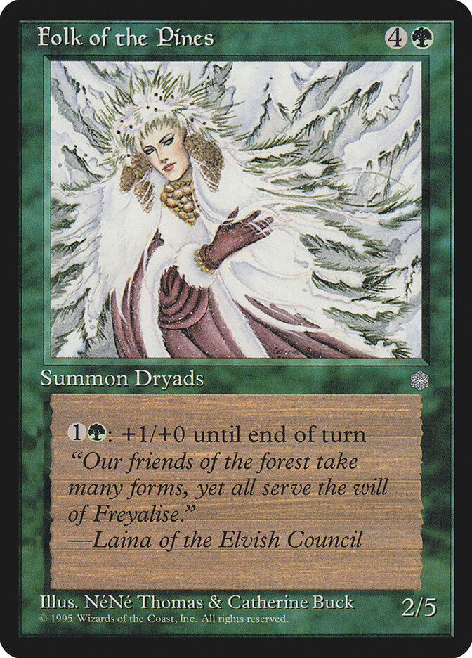 Povo dos Pinheiros / Folk of the Pines - Magic: The Gathering - MoxLand